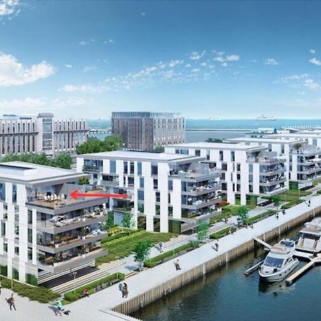 Apartament Faltom 26 Yacht Park Z Tarasem Gdynia Exteriör bild