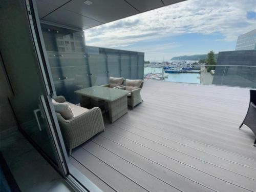 Apartament Faltom 26 Yacht Park Z Tarasem Gdynia Exteriör bild