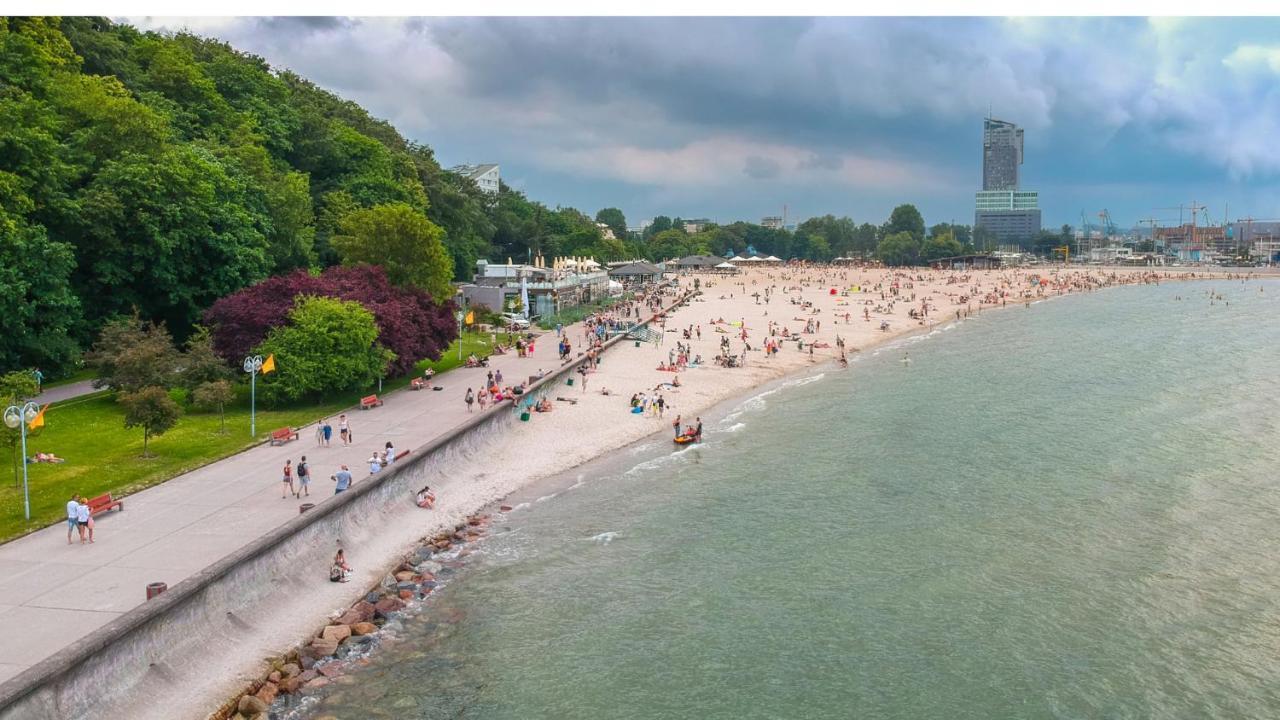 Apartament Faltom 26 Yacht Park Z Tarasem Gdynia Exteriör bild