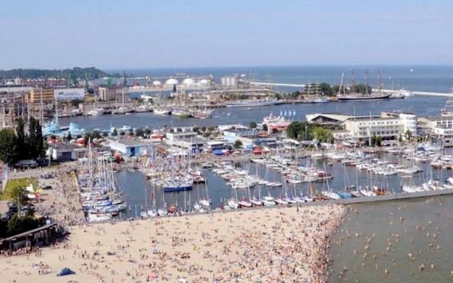 Apartament Faltom 26 Yacht Park Z Tarasem Gdynia Exteriör bild