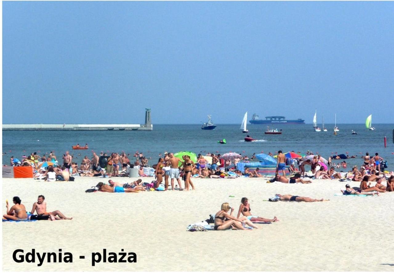 Apartament Faltom 26 Yacht Park Z Tarasem Gdynia Exteriör bild