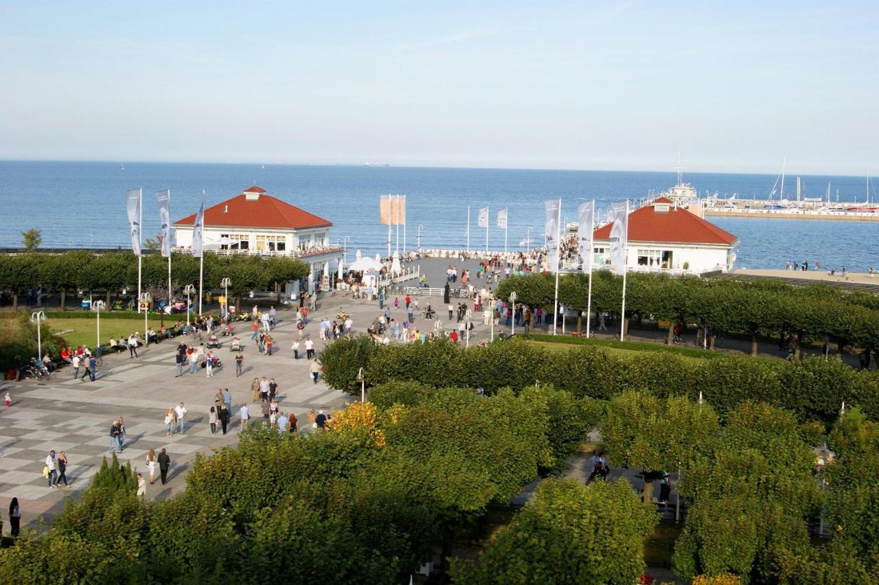 Apartament Faltom 26 Yacht Park Z Tarasem Gdynia Exteriör bild