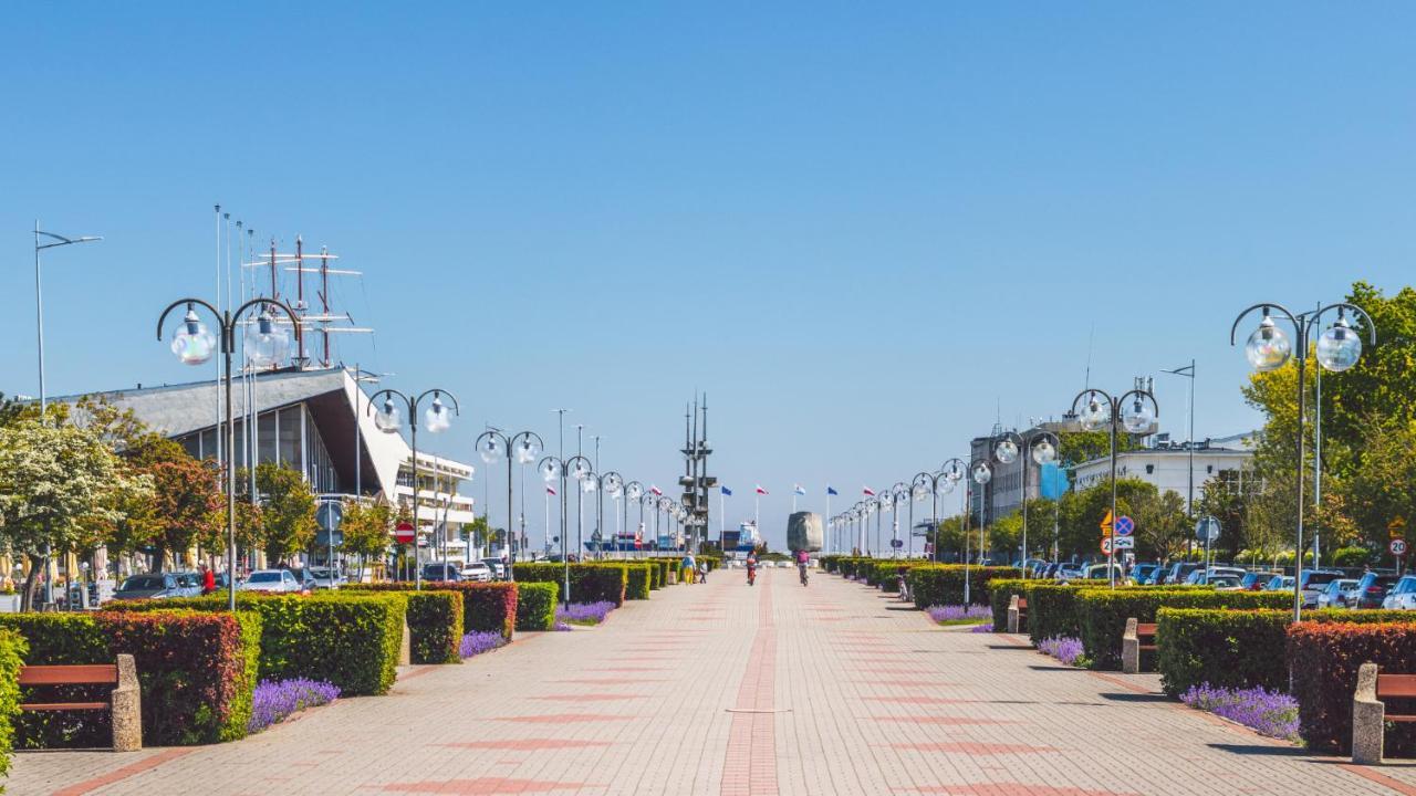 Apartament Faltom 26 Yacht Park Z Tarasem Gdynia Exteriör bild