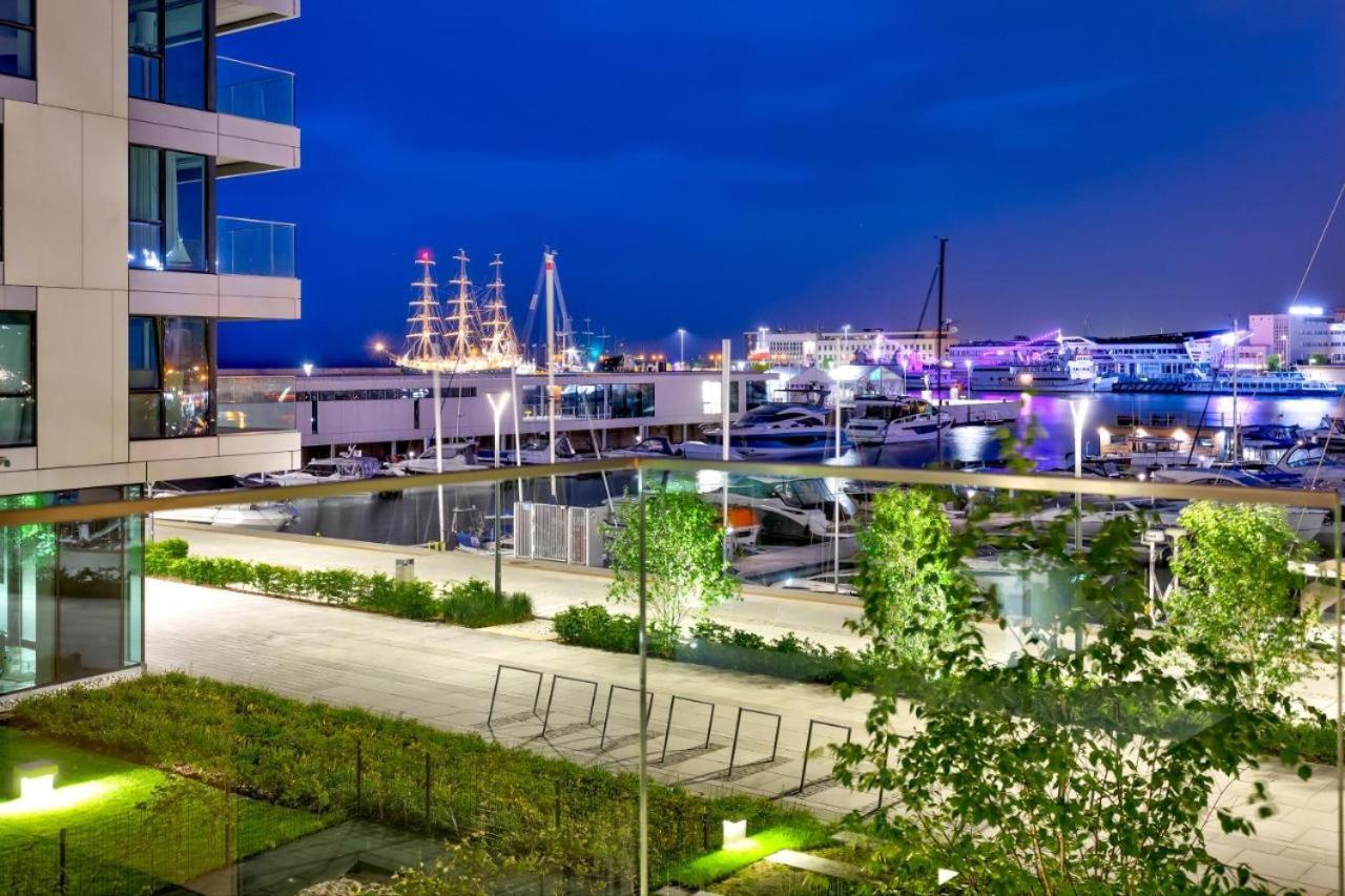 Apartament Faltom 26 Yacht Park Z Tarasem Gdynia Exteriör bild